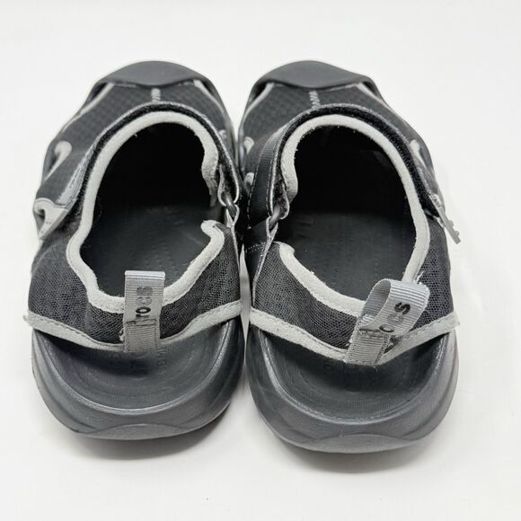 Crocs Swiftwater Mesh Deck Sandals Shoes Mens 10 Black Fisherman Water Comfort main image 5